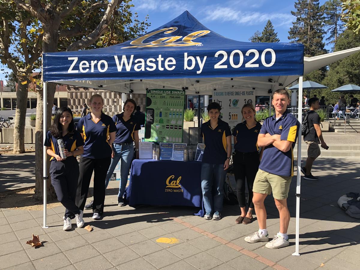 Zero Waste October - Sproul Plaza Tabling